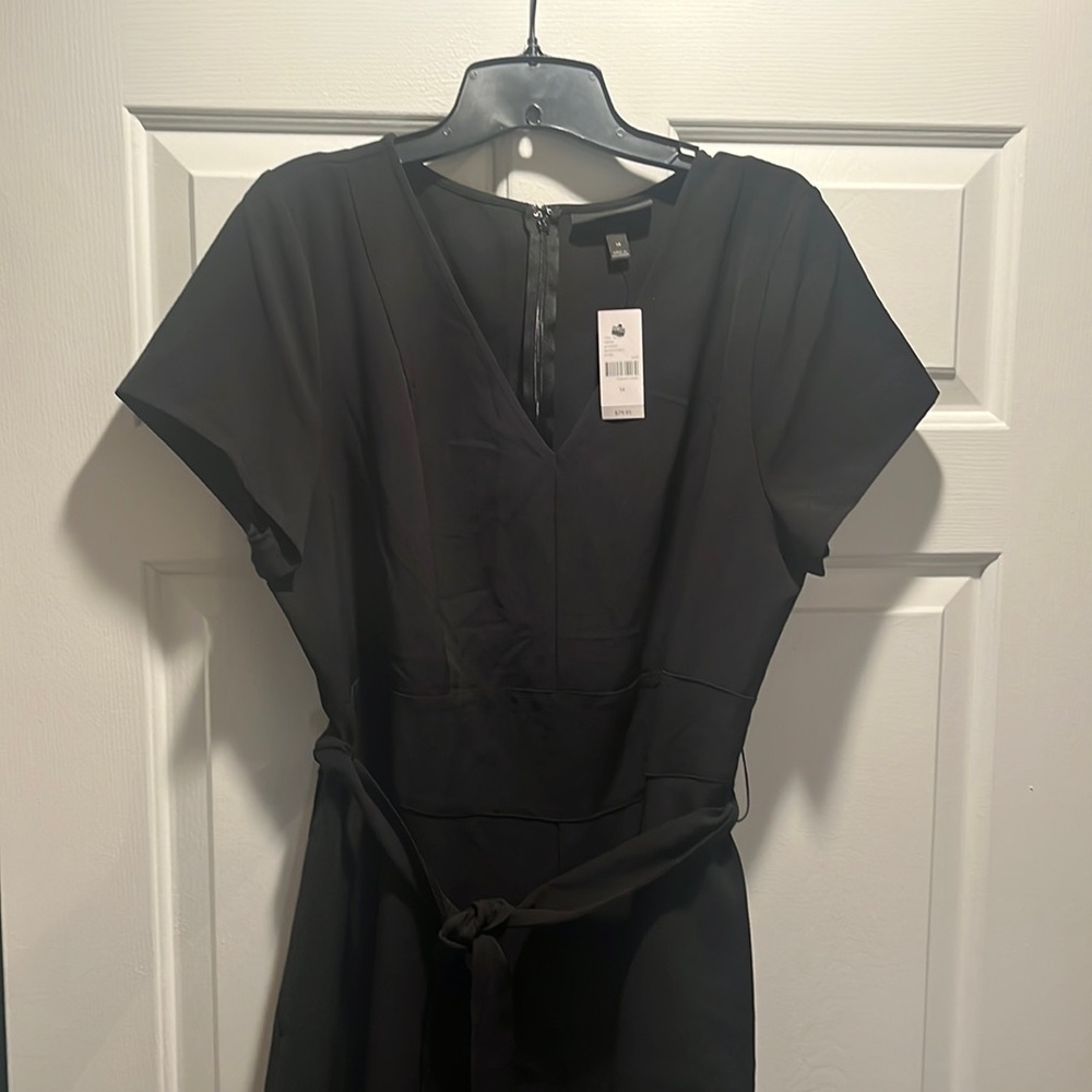 Lane Bryant A-line Dress. Black.